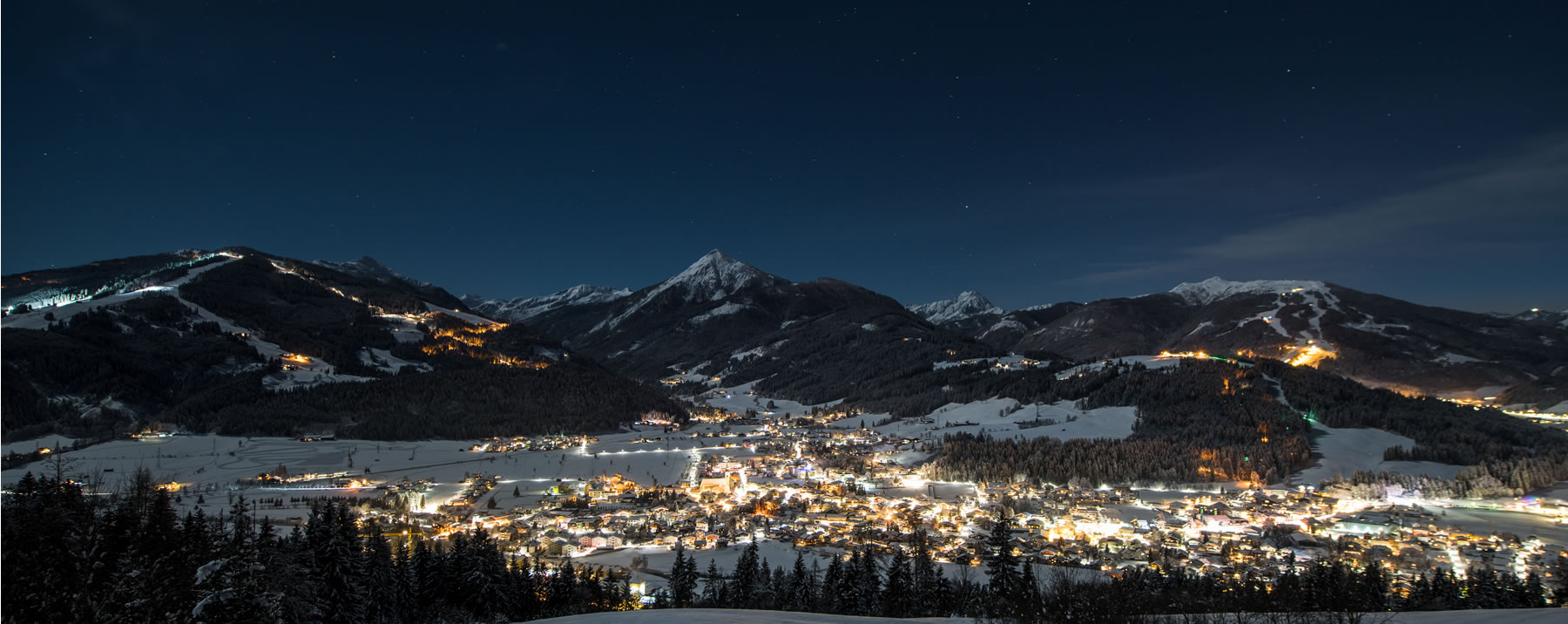 Bergpanorama in Altenmarkt-Zauchensee, Appartement Thunhart © Altenmarkt-Zauchensee Tourismus